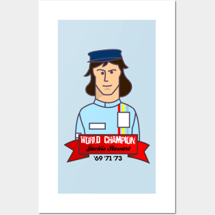 Sir Jackie STEWART Posters and Art